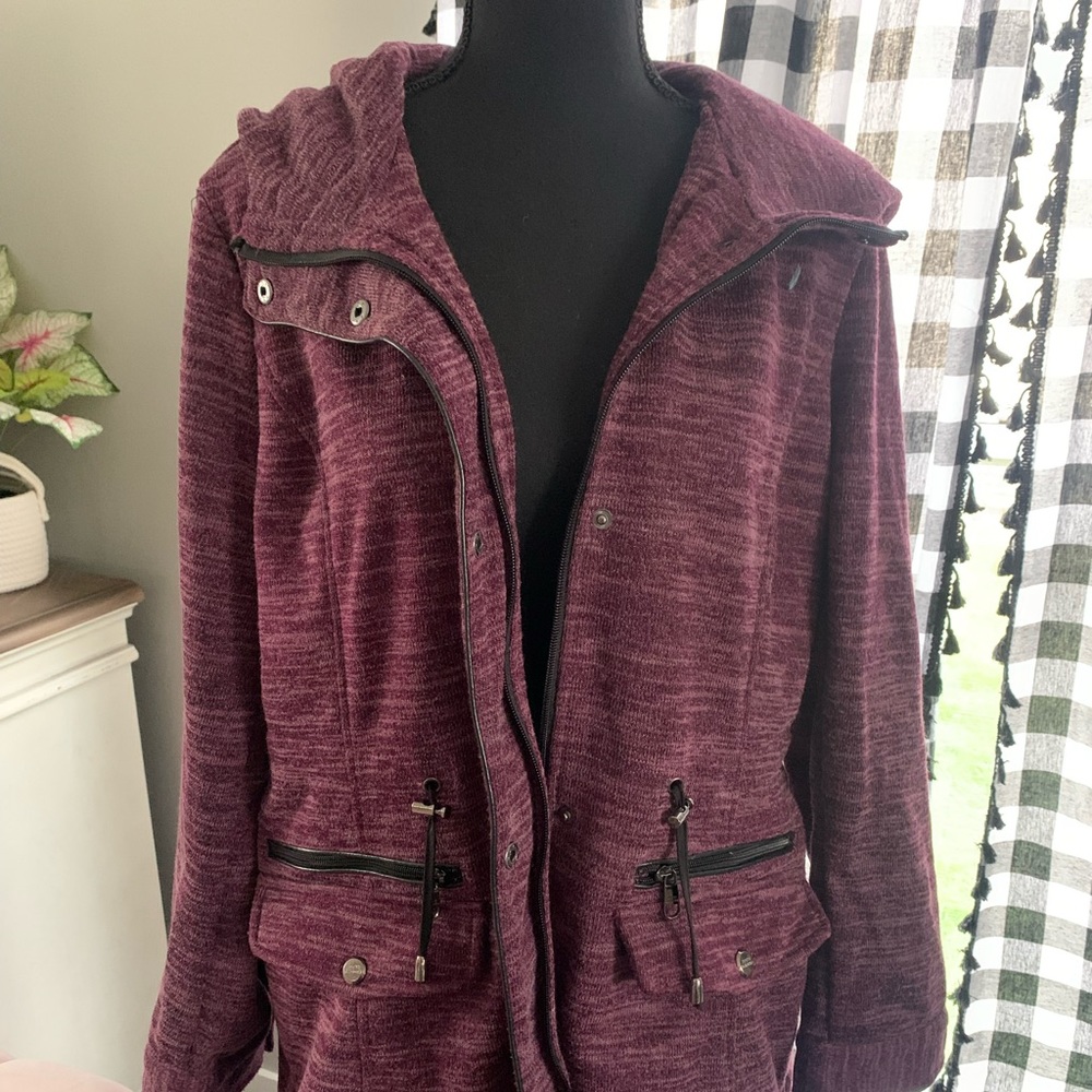 Purple Steve Madden coat